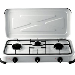 Melchioni Family 118360113 Fornello a Gas 3 Fuochi Minerva 3
